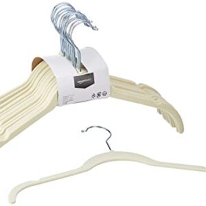 Amazon Basics Slim, Velvet, Non-Slip