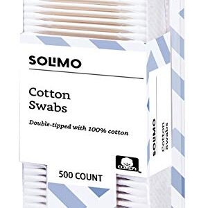 Amazon Brand – Solimo Cotton Swabs