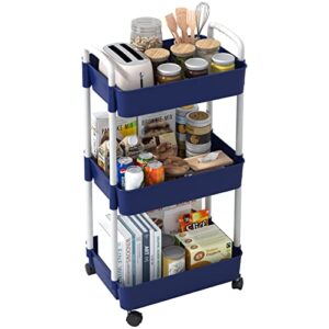 Sywhitta 3-Tier Rolling Utility Cart with