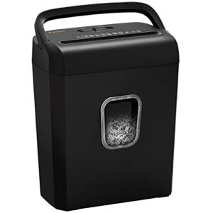 Bonsaii 6-Sheet Micro-Cut Paper Shredder