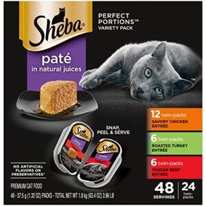 SHEBA Wet Cat Food Pate Variety Pack