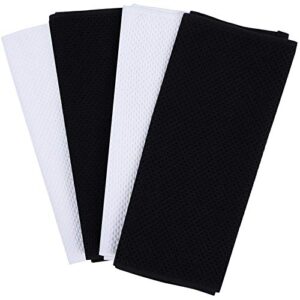 Homaxy 100% Cotton Waffle Weave Kitchen