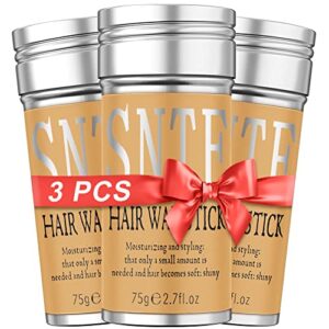 Hair Wax Stick, 3PCS-Wax Stick For Hair
