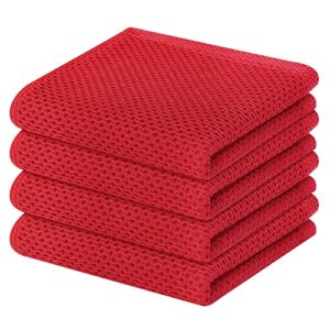 Homaxy 100% Cotton Waffle Weave Kitchen